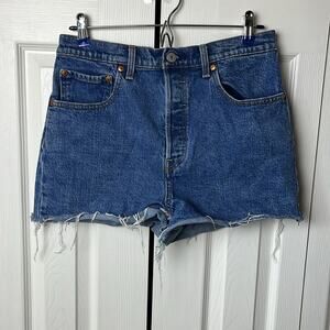 Levi’s Ribcage Shorts Blue 31